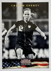 2012 Panini Americana Heroes Legends LAUREN CHENEY HOLIDAY #68 US Women’s Soccer - Picture 1 of 2