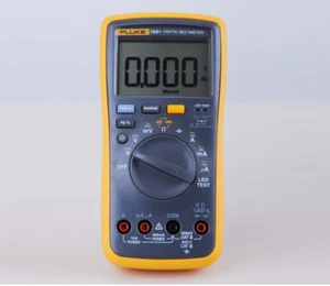 Fluke 18B+ AC/DC Voltage Current Resistance Capacitance LED Test Multimeter - Picture 1 of 10
