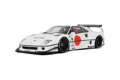 1/18 GT Spirit Ferrari F40 Liberty Walk LB works in  White GT470 LAST ONE - Image 1 of 4