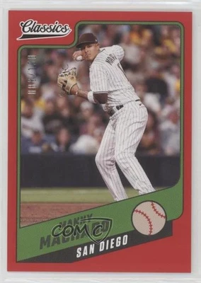 2022 Panini Chronicles Classics Red /100 Manny Machado #23 - Image 1 of 2