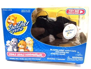 Vintage 2009 Zhu Zhu Hamster "Bucky" Never Out Of The Box Tested - Bild 1 von 7