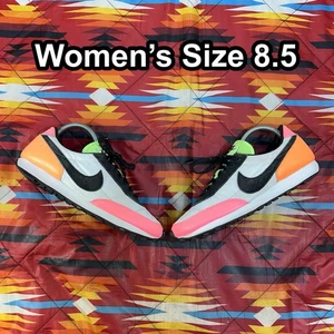 Nike Daybreak Womens 8.5 White Black Atomic Orange Sneaker Shoes DJ5996-100 - Picture 1 of 20