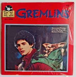 Gremlins 466 Read Along BOOK & RECORD Factory Sealed - Picture 1 of 4
