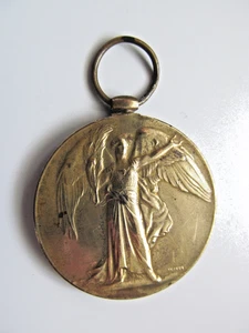 WW1 Victory Medal 101591 . PTE. H. J. NOBLE. R. A. M. C. - Picture 1 of 3