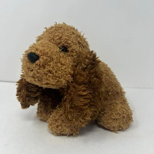 Russ Dusty Cocker Spaniel Brown Dog Plush Beanie Stuffed Animal Toy - Picture 1 of 13