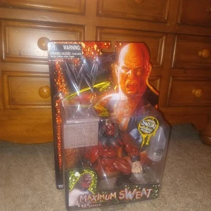 Kane Phenom w/ Dynamite Action Figure WWF/WWE Maximum Sweat Jakks Pacific 1999 - Picture 1 of 13