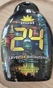 24 Level 24 Hour Bronzer CTU Formula Tanning Lotion By Most Products 13.5 oz NEW - Picture 1 of 4