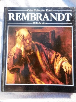 ART of Rembrandt 48 Paintings GERMAN EDITION Color Collection Kunst HARDCOVER - Image 1 of 2