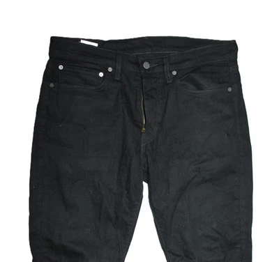 Levi's 511 Slim Fit para hombre, vaqueros elásticos, denim negro, talla W34... - Imagen 1 de 4