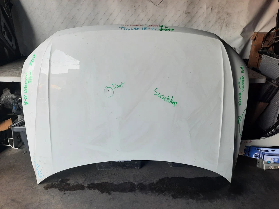2018-2024 VOLKSWAGEN TIGUAN HOOD BONNET SHELL COVER OEM USED Foto 1 de 4
