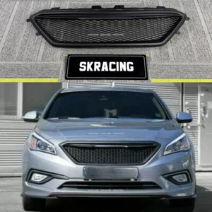 For 15-17 Hyundai Sonata SE Honeycomb Front Bumper Grille Unpainted FRP Bodykits - Picture 1 of 12