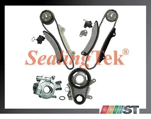 Fit 04-13 Dodge Jeep 3.7L V6 Engine Timing Chain Kit w/ Oil Pump NGC Gear Design - Picture 1 of 1