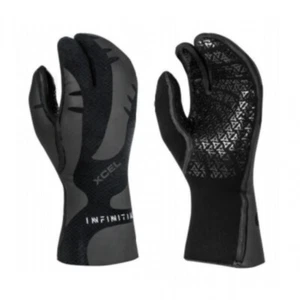 Xcel 5mm Infiniti 3 Finger Claw Wetsuit Gloves NEW surf surfing lobster trigger - Picture 1 of 2