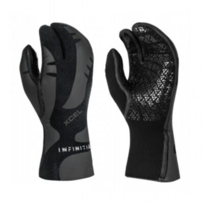 Xcel 5mm Infiniti 3 Finger Claw Wetsuit Gloves NEW surf surfing lobster trigger - Image 1 of 2