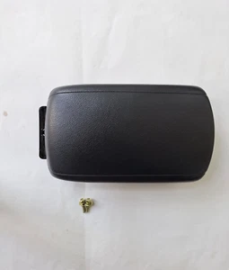 2009-2010 Kia Optima Center Console Armrest Lid Arm Rest Black Leather - Picture 1 of 3