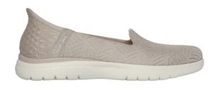 SKECHERS Slip-ins On the Go Flex-Clover Taupe Slip-on Women's sizes 5-12/NEW!!! - Picture 1 of 5