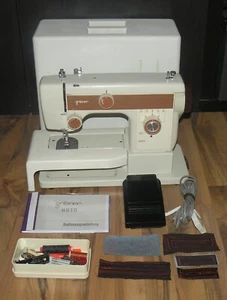 Freiarm Nähmaschine Gritzner / Dorina Modell 6910, Anschiebetisch und Zubehör! - Bild 1 von 10