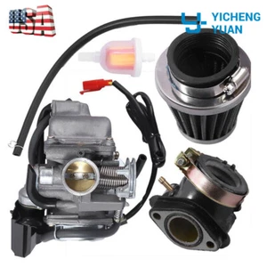 Carburetor 26mm Air Filter For GY6 150cc ATV Go Kart Scooter Kazuma Taotao Sun - Picture 1 of 10