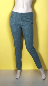 Mado et les Autres Taille 36 Superbe pantalon jeans jean denim vert femme - Foto 1 di 1