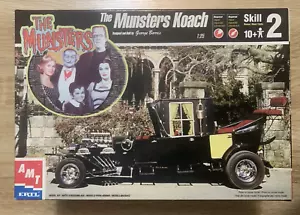 The Munsters Koach Plastikmodellbausatz im Maßstab 1:25 1999 AMT ERTL #30098 - Bild 1 von 12