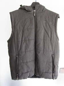 Orig. Superdry Weste grau Gr. 2 XL Kapuze Herren Sport - Bild 1 von 12
