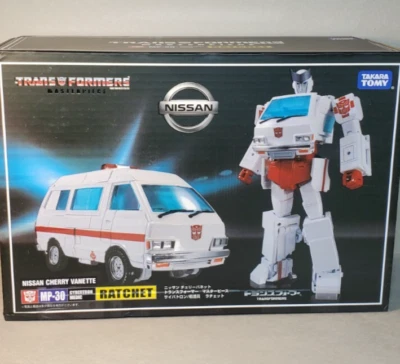 KO Transformers Masterpiece Series MP-30 Autobot Ratchet Sealed Nissan Medic - Image 1 of 4