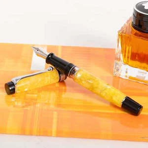 Aurora Optima 365 Fountain Pen - Gialla - Picture 1 of 14