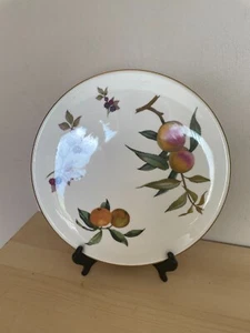 Royal Worcester Bone China Arden Gateau Cake Plate Platter Evesham Design - Picture 1 of 7