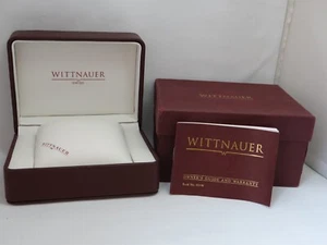 Wittnauer Watch Box, Inner, Outer and Booklet, Vintage 1990's -2000's - Picture 1 of 9
