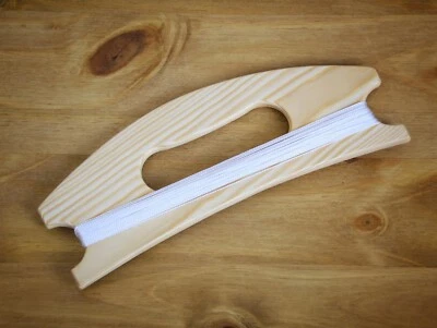 Wooden Kite Handle / Sailing Tether String For Pond Yacht Toy Sail Boat Haycroft - Image 1 of 2