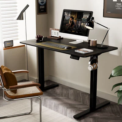 Ergomaker 43" Electric Height Adjustable Desk Office Standing Computer Table US