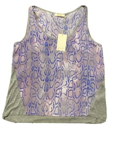 NWT! Pomelo for Stitch Fix "Bradley Snake Print" Tank Top; Large - Picture 1 of 3