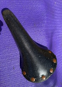 Selle San Marco Regal Girardi Perforated Saddle Black Pierced Calf Skin Original - Picture 1 of 10