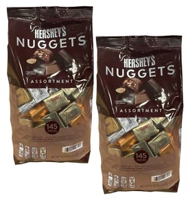 2 Packs Hershey's Nuggets Assortment, Variety Chocolate Pack NEW 145 Ct - Picture 1 of 3