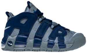 Nike Air More Uptempo (GS) Youth US 7Y 415082 009 Grey Basketball Georgetown