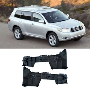 Hinter Stoßstange Klammern Für Toyota Highlander 2008-2013 521570E020 521580E020 - Picture 1 of 6