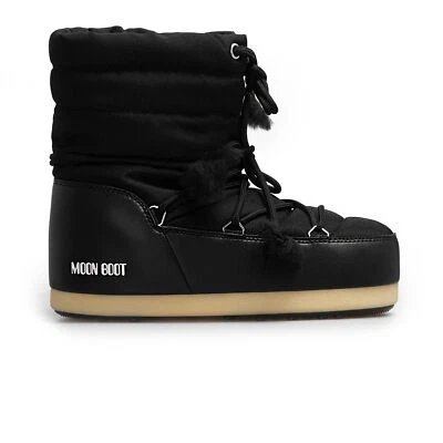 Damen-Schneestiefel Moon Boot EVX Light Nylon Schwarz 80D1470010-N001