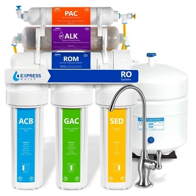 Alkaline Reverse Osmosis Water Filtration System – Mineral RO Filter – 50 GPD - Image 1 of 4