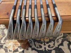 Vintage Mizuno Tour XP Iron Set 3-PW RH Stiff Steel Perimeter Weighted Golf - Picture 1 of 8