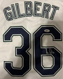 Logan Gilbert Signed Autographed Seattle Mariners Jersey PSA/DNA COA - Picture 1 of 3