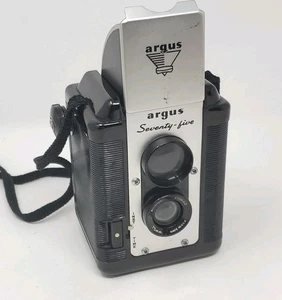 Cámara réflex vintage Argus 75 setenta y cinco lentes dobles - Imagen 1 de 6