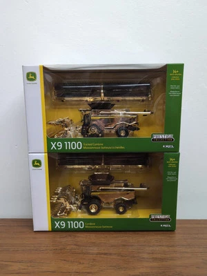 Juego combinado 1/64 Ertl John Deere X9 1100 Gold Chase  Foto 1 de 3