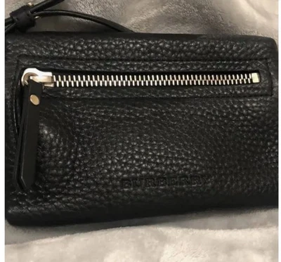 Burberry Mini Grainy Calfskin Rossett Embossed Crossbody Purse - Image 1 of 4