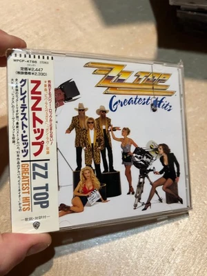 ZZ TOP Greatest Hits CD JAPAN EDITION ! OBI WPCP 4788 - Image 1 of 3