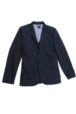 Blazer Crewcuts Niños Algodón Cuello Bolsillo Dos Botones Azul Oscuro Talla 14 Foto 1 de 4