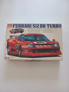 Modellino da costruire Ferrari 512 bb turbo Aoshima scala 1:24 plastica - Foto 1 di 9