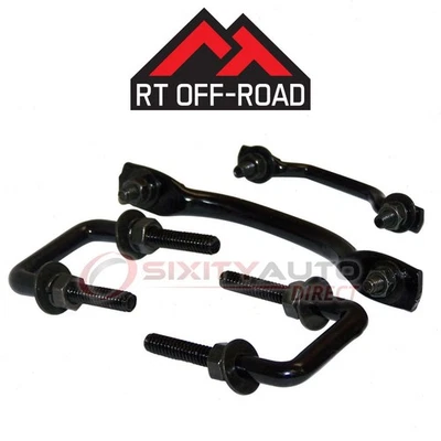 RT Off-Road Windshield Tie Down Kit for 1959-1975 Jeep CJ6 - Body Glass vs Foto 1 de 4