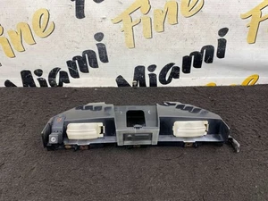 11-20 Nissan 370Z Rear Bumper License Plate Light Bracket/Trunk Opener W/ Camera - Picture 1 of 12