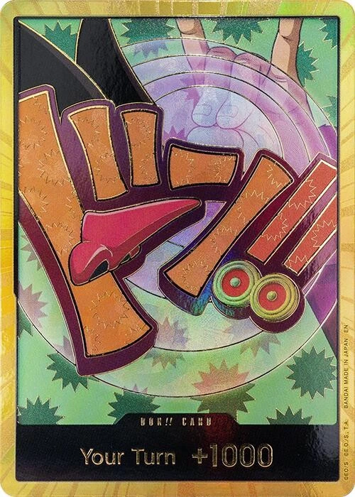 DON!! Card (Foxy) (Gold) [Premium Booster -The Best- Vol. 2] Foil Near Mint - Image 1 of 1