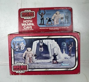 New STAR WARS Micro Hoth Wampa Cave Action Playset Vintage Toy 1982 Kenner 69950 - Picture 1 of 12